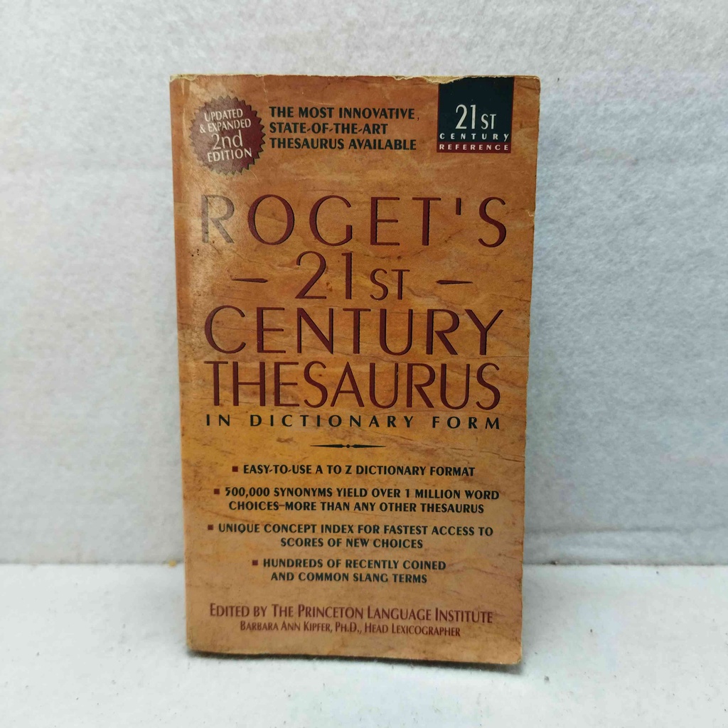 Jual buku bekas Rogerts 21st Century Thesaurus Barbara Ann Kipfer PH