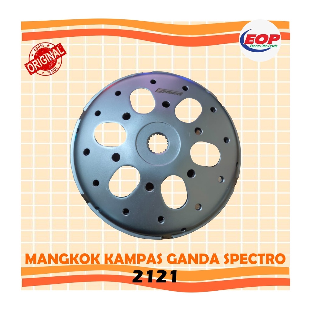 Mangkok Kampas Ganda Original Spectro Vario 125/150 PCX 150 ADV  2121