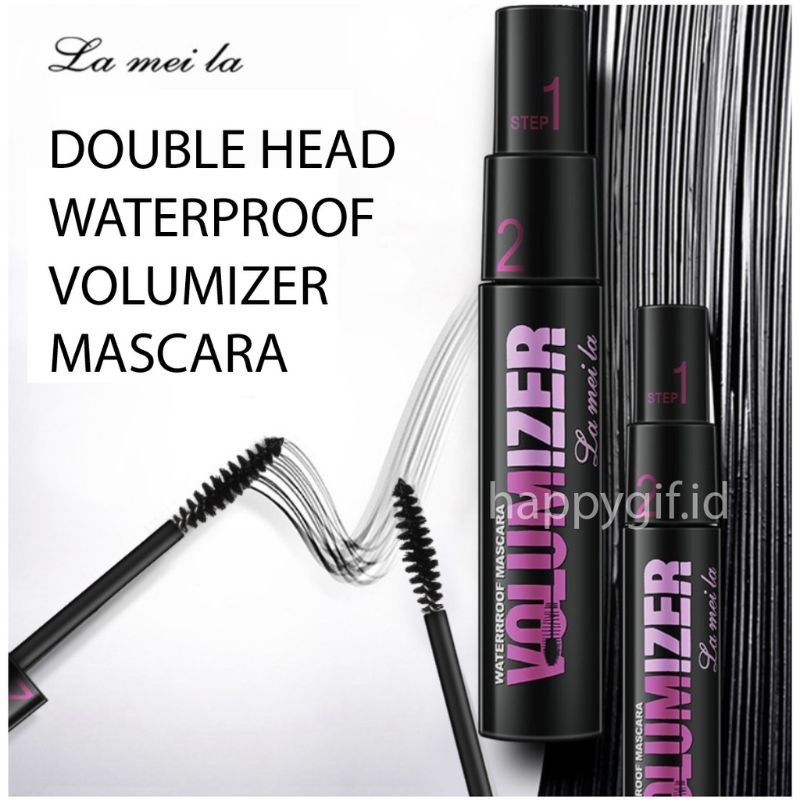 LAMEILA Maskara Volumizer Double Head Melentikan Bulu Mata Max