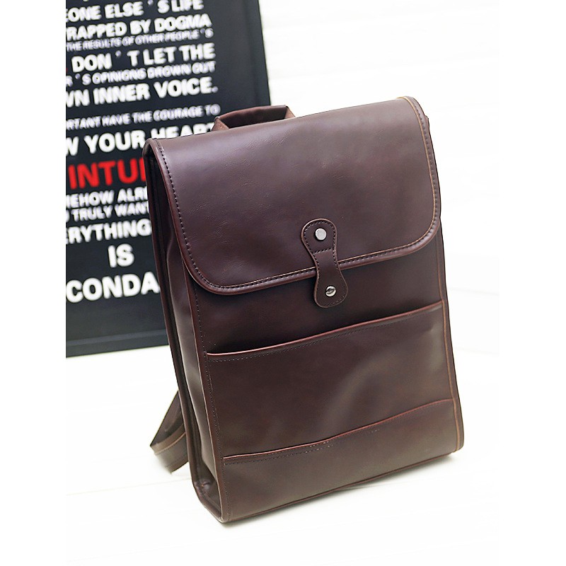 Tas ransel pria kulit ts665