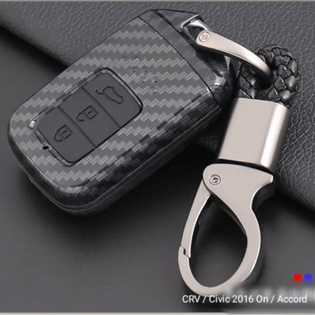 Key Cover Carbon - Casing Kunci Carbon CRV - Civic 2016 - Accord