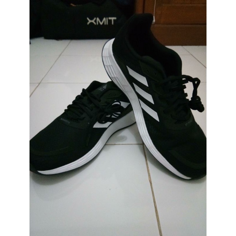 Adidas Running Duramo SL Shoes Pria Hitam FV8786 ukuran 43.5