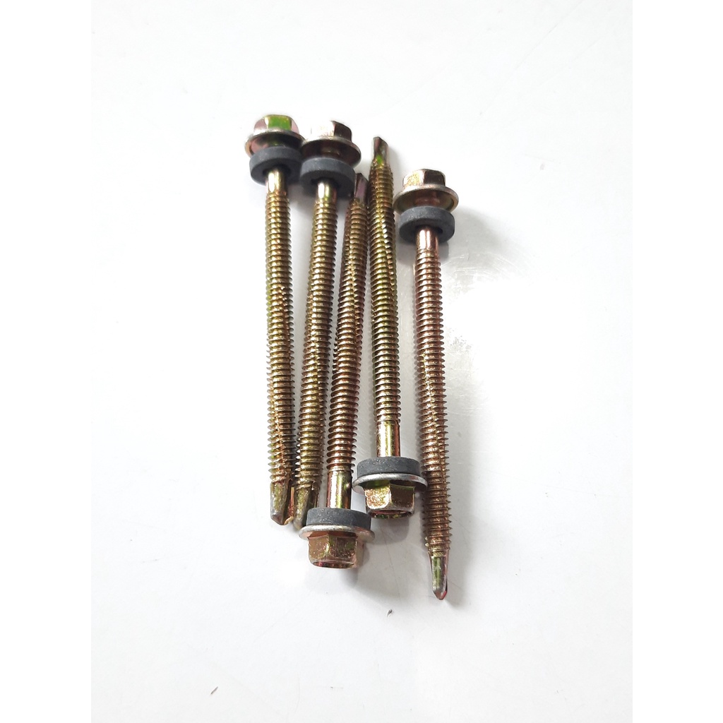 BAUT ROOFING ZOLO 12 x 70 / Baut Rofing ( 7 cm ) / Baut Atap ASLI TAIWAN 100% HIGH QUALITY