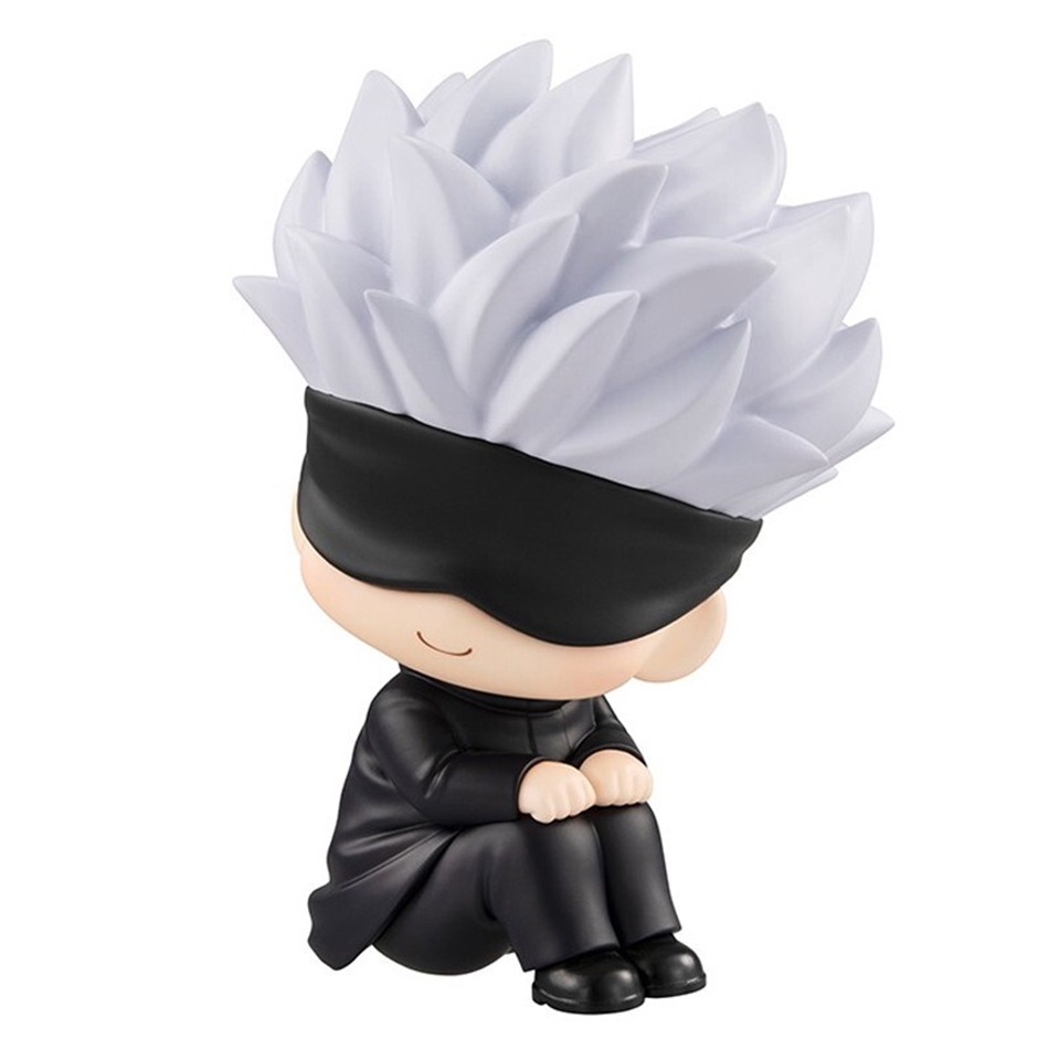 Action Figure Anime Jujutsu Kaisen Yuji Gojo Satori Fushiguro Megumi Kugisaki Bahan PVC Ukuran 10cm Untuk Dekorasi