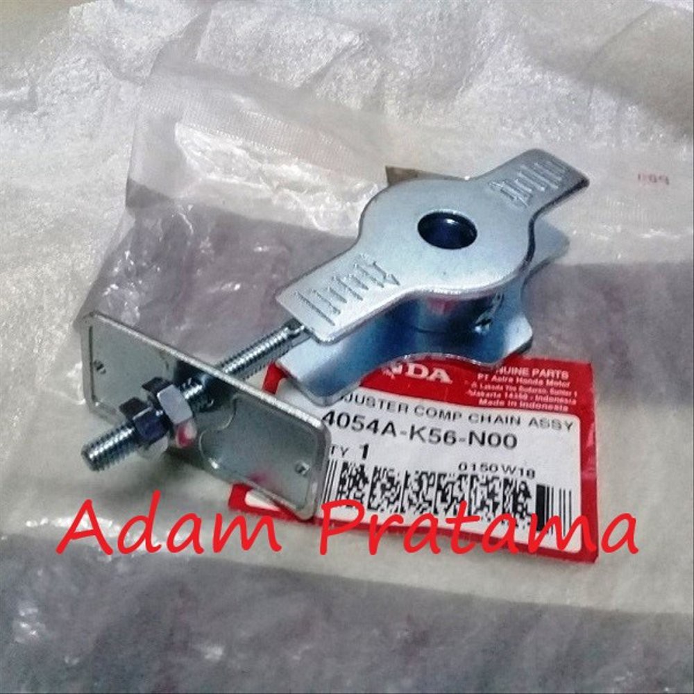Penyetel Rantai Honda Sonic 150 Tutup Arm Sonic 150 4054A-K56-N00 ADJUSTER CHAIN Spaner Rantai Sonic