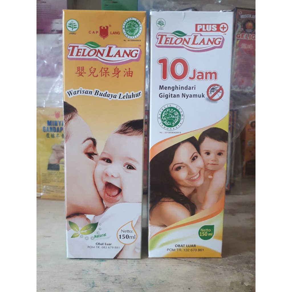 Minyak Telon Lang Natural // Minyak Telon Lang Plus 150 ml/ 150ml