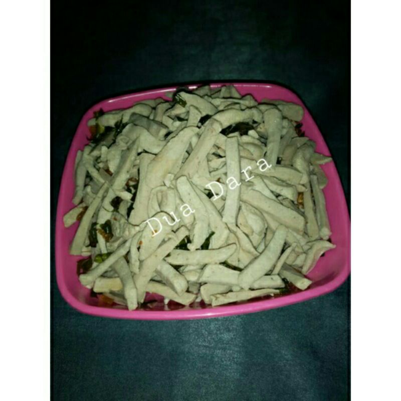 1kg Basreng baso goreng pedas daun jeruk seblak basreng pedas gurih daun jeruk-original
