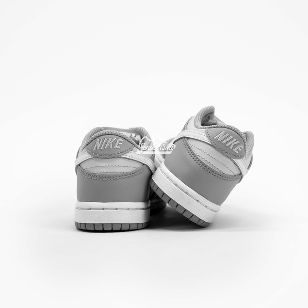 &quot; Baby &amp; Kids &quot; Dunk Low Two Toned Grey White TD / PS