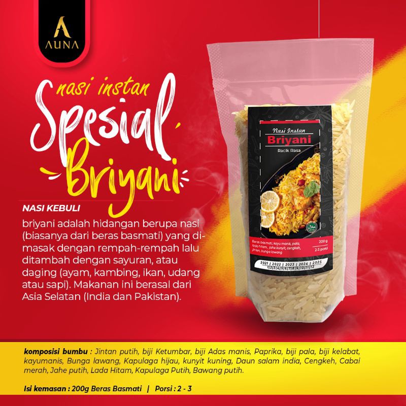 

Nasi briyani Instan/bumbunasibriyani
