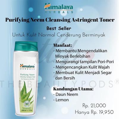 Himalaya Purifying Neem Cleansing Astrigent Toner_Neem Mask