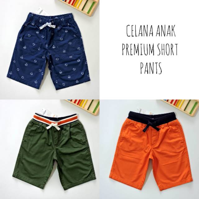 CP7 - CELANA ANAK IMPORT PREMIUM SHORT PANTS (PREMIUM IMPORT)