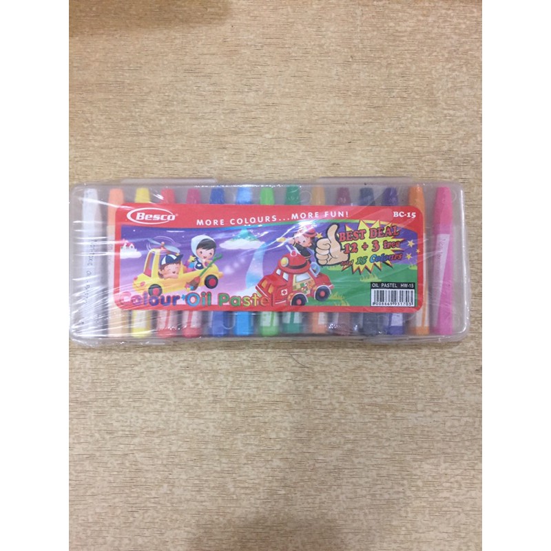 

Crayon/krayon 15 warna Besco