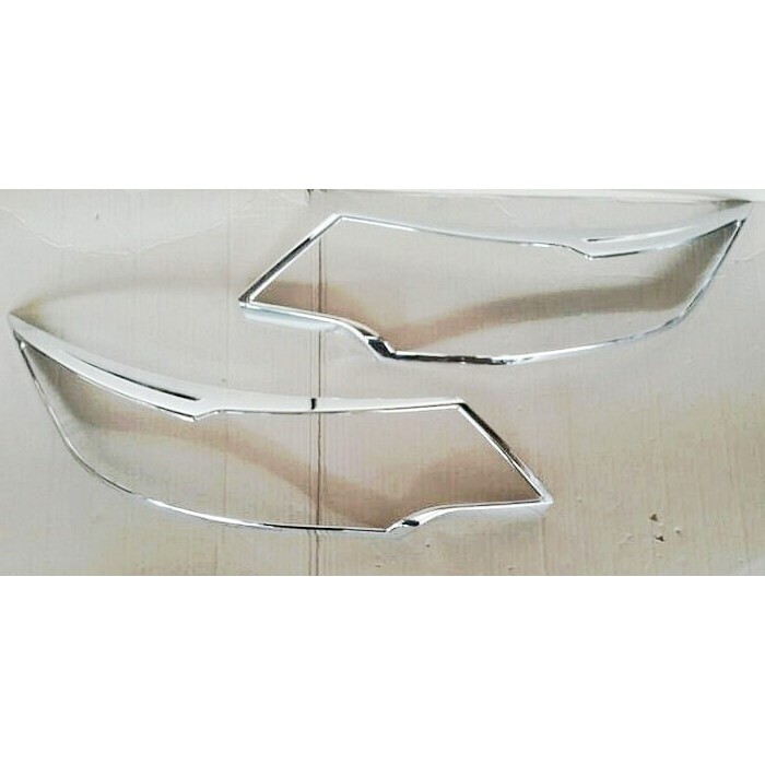 GARNIS LAMPU DEPAN BRV CHROME