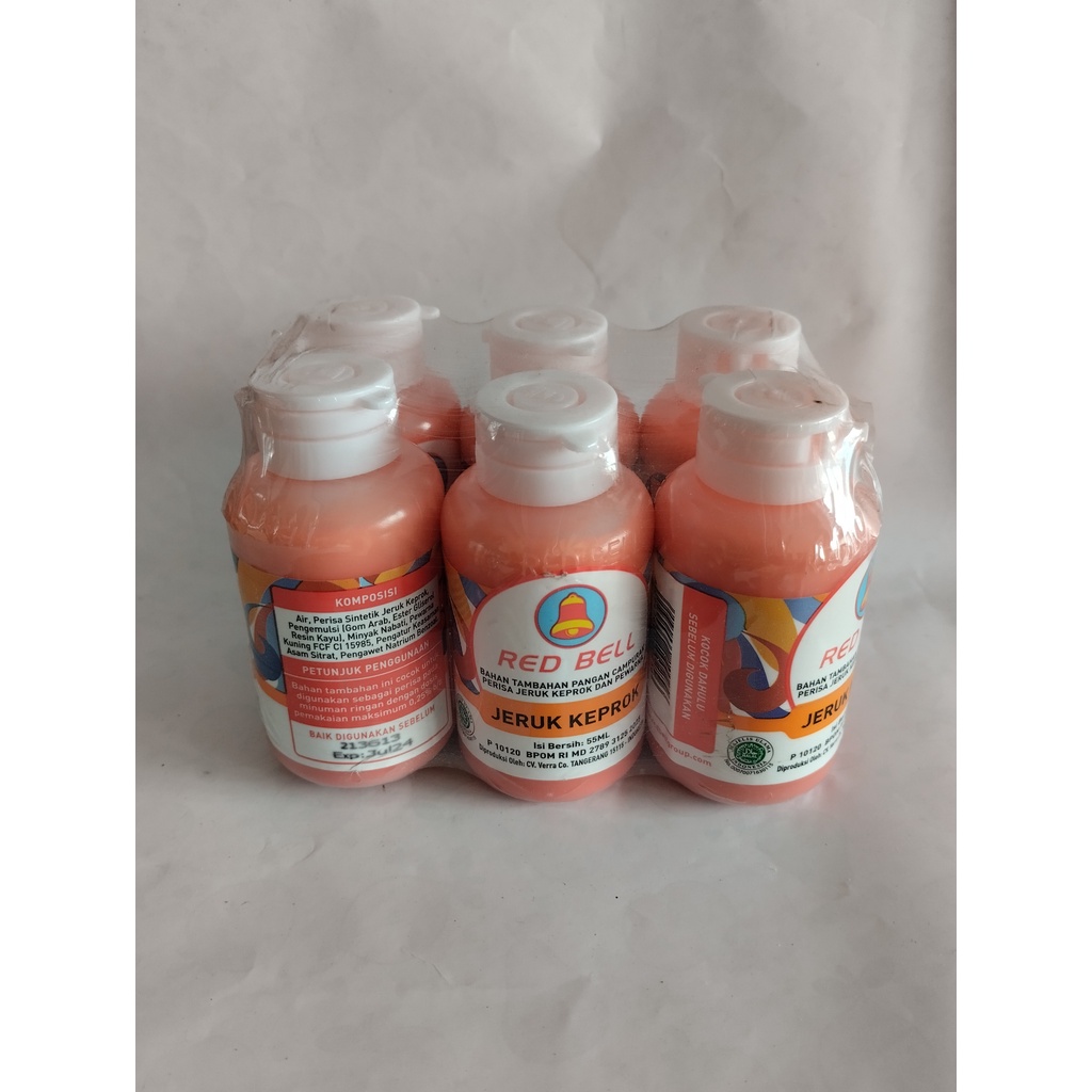 

Red Bell Jeruk Keprok 1 Pack Isi 6 Pcs