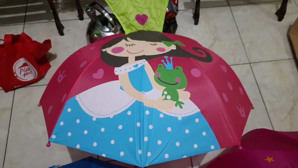 Payung Anak / Payung Karakter Animal & Princess