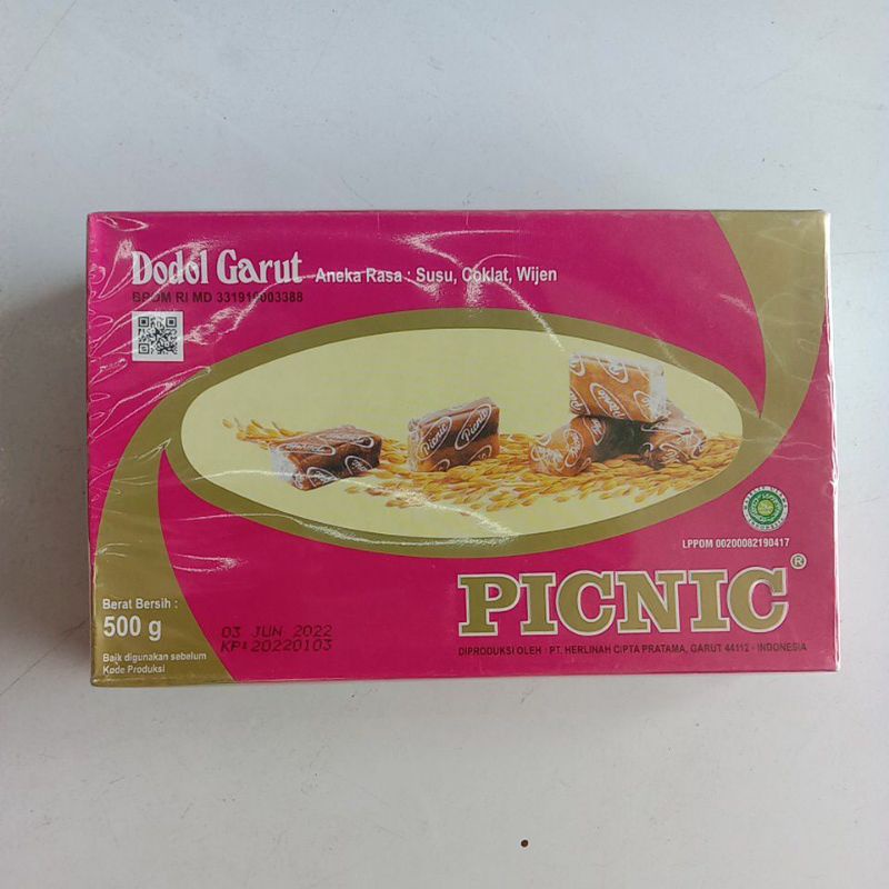 

Dodol Picnic 500Gr
