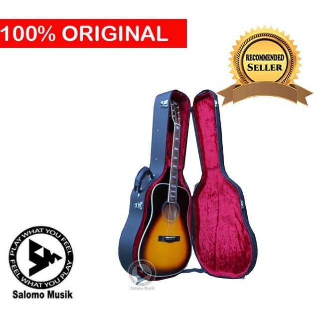 Gitar Akustik Elektrik Cetta DR32SE-TVS (G) + Gigbag