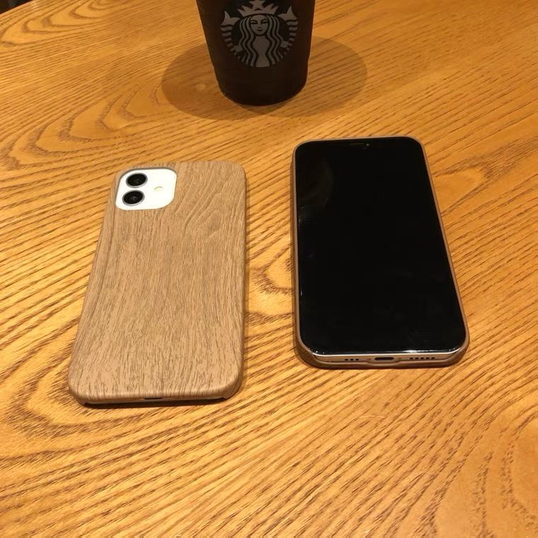 Case Motif Serat Kayu Untuk IPhone 12 13 11 Pro Max X Xs Max Xr Shh3