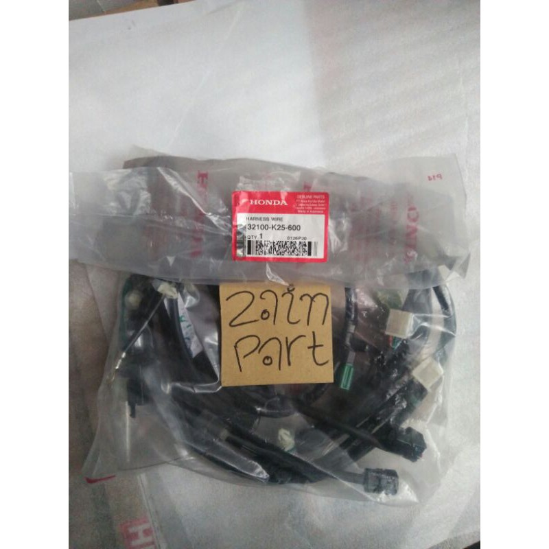 32100-k25-600 harness wire/kabel body utama beat esp non iss original