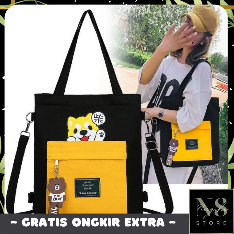 ✨NAGIHI✨ LIDYA - Tote Bag Wanita Korea/ TAS KOREA