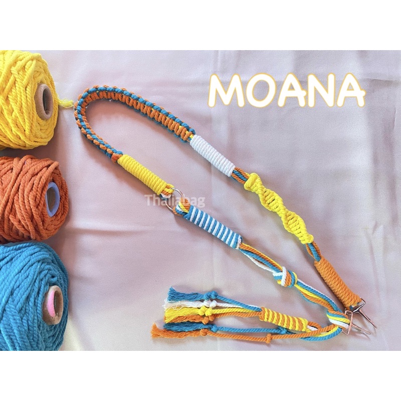 READY STOK STRAP BAG MACRAME MOANA BY THALIABAG// TALI TAS MURAH // HANDMADE MACRAME // SLINGBAG // SHOULDERBAG // HANDBAG // KEYCHAIN // STRAPBAG MACRAME