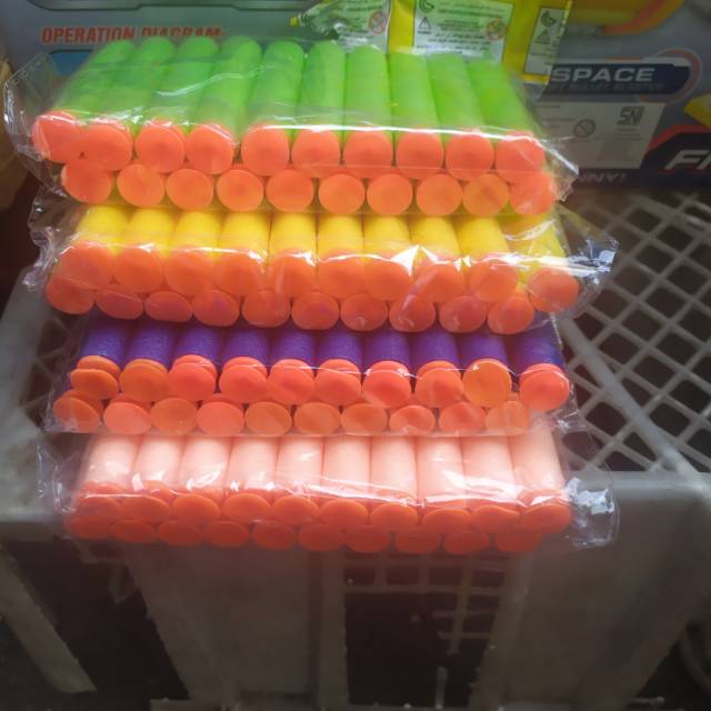 PROMO PELURU NERF NEMPEL 1 BUNGKUS