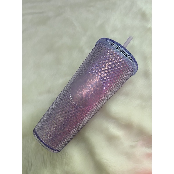 Starbucks China Purple Bling2 Studded ColdCup