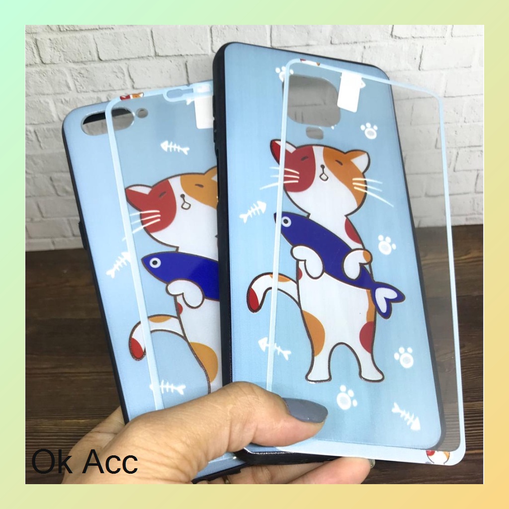 BARU CASE BONUS TG Kaca karakter Oppo A1k, Realme C2,A31/Neo 5,A33,A53,A3s,C1,A52 A72 A92,V5,A5s,A7,A12,A11k,2 Pro,U1,U2,5 5i 5s,7i,C17,C11,C12,Samsung J2 Prime,Vivo Y11 Y12 Y15 Y17 Y30 Y30i Y50,Y91C,Xiaomi Redmi 4A,5A,8A,9,9C,Note 8,9 Pro HCTG 29