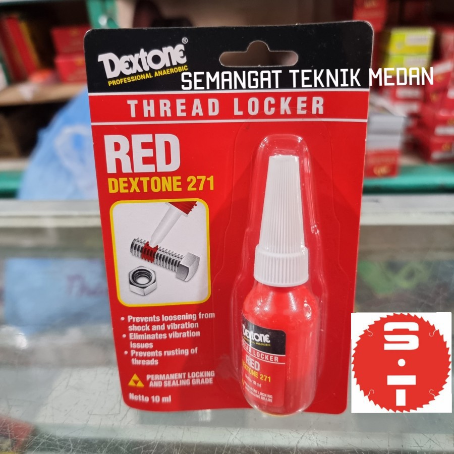 

271 LEM BAUT & MUR RED THREADLOCKER HIGH STRENGTH 10ml DEXTONE 271