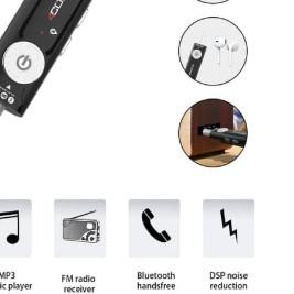 4Connect Bluetooth Audio Receiver Dongle with MP3 Player and FM Radio