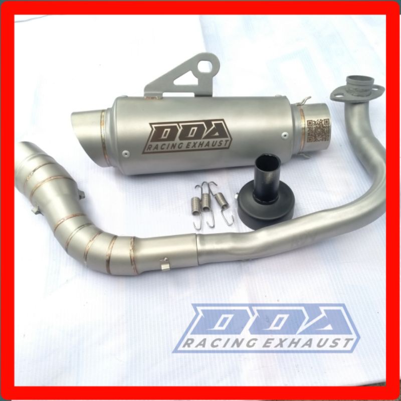 Knalpot racing original + db killer/peredam all matic mio,jenio, beat, nmax ,pcx, vario, scoppy, are