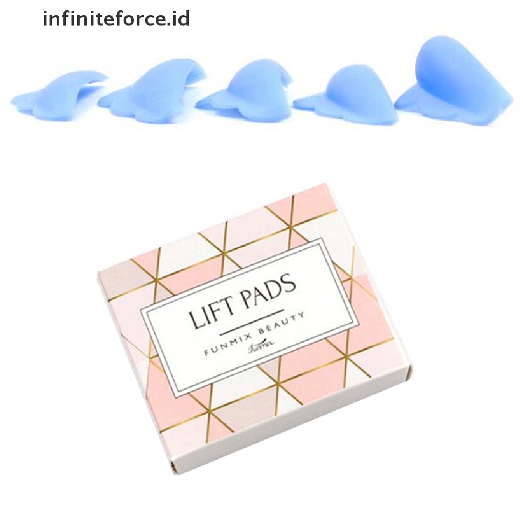 Infiniteforce.id 5 Pasang / set Pad Silikon Untuk Extension Bulu Mata 3d