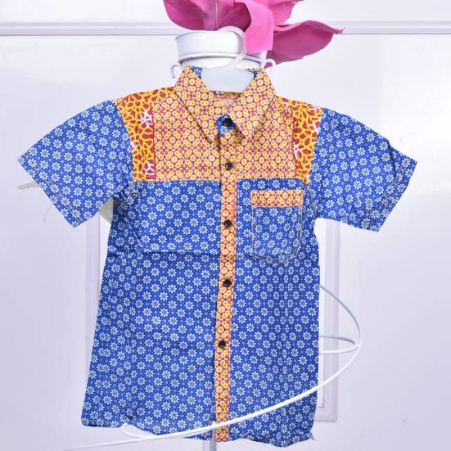 Couple Pria Wanita maura couple - sania ruffle batik modern