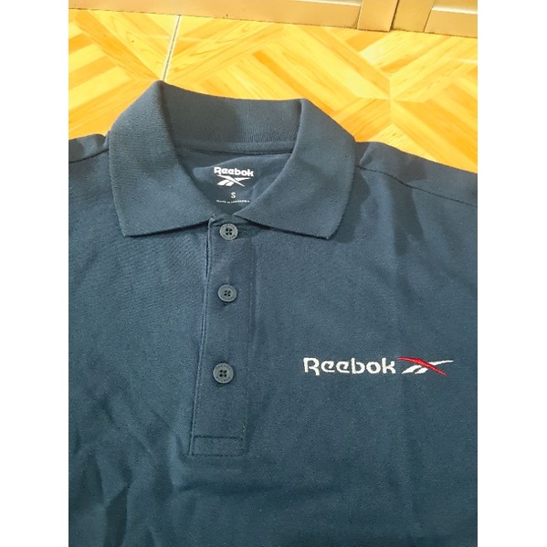 Kaos Reebok Ree Rm Basic Men Polo Navy