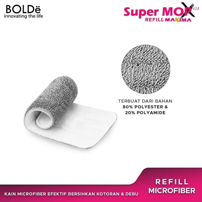 Kain Refill Super MOP X MAXIMA Original BOLDe