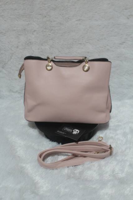 TAS IMPORT HAND BAG/SLING BAG WANITA KOREA ORIGINAL LIGHT PINK