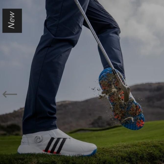 Sepatu golf Adidas BOA Tour 360 putih sepatu golf adidas