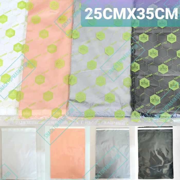 

MENYURAT-SURAT- POLYMAILER REA 25X35CM AMPLOP PACKING LEM SEAL PLASTIK PACKING ONLINE - RANDOM