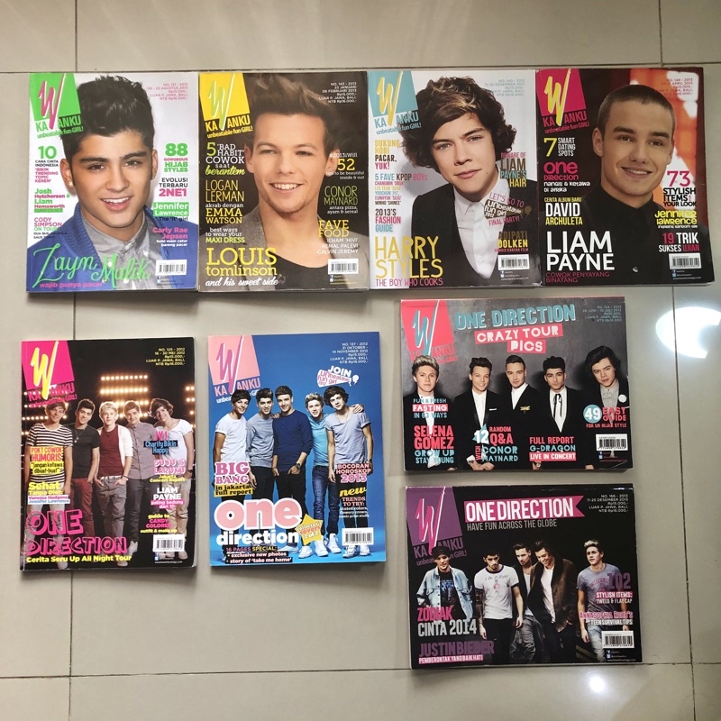 MAJALAH KAWANKU TAHUN 2012 (ONE DIRECTION)