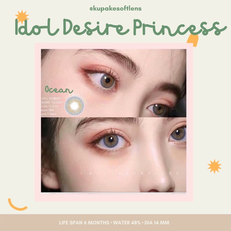 KUPAKESOFTLENS Idol Desire Natural Softlens by Princess