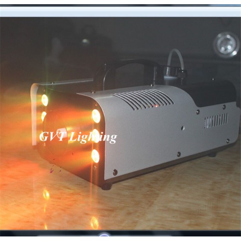 GVT Mesin Pembuat Kabut Embun Mist Smoke Fog Machine RGB with Remote Control 900W