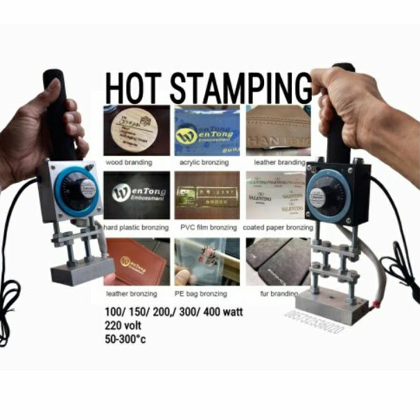 mesin emboss hot stamping handy analog