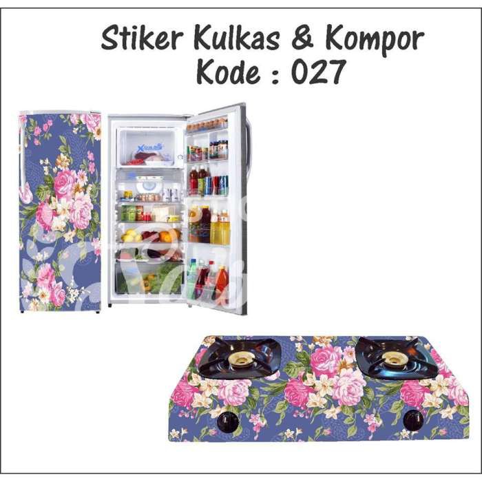 Stiker Kulkas 1 Pintu Wallpaper Kulkas 1 Pintu karakter + kompor