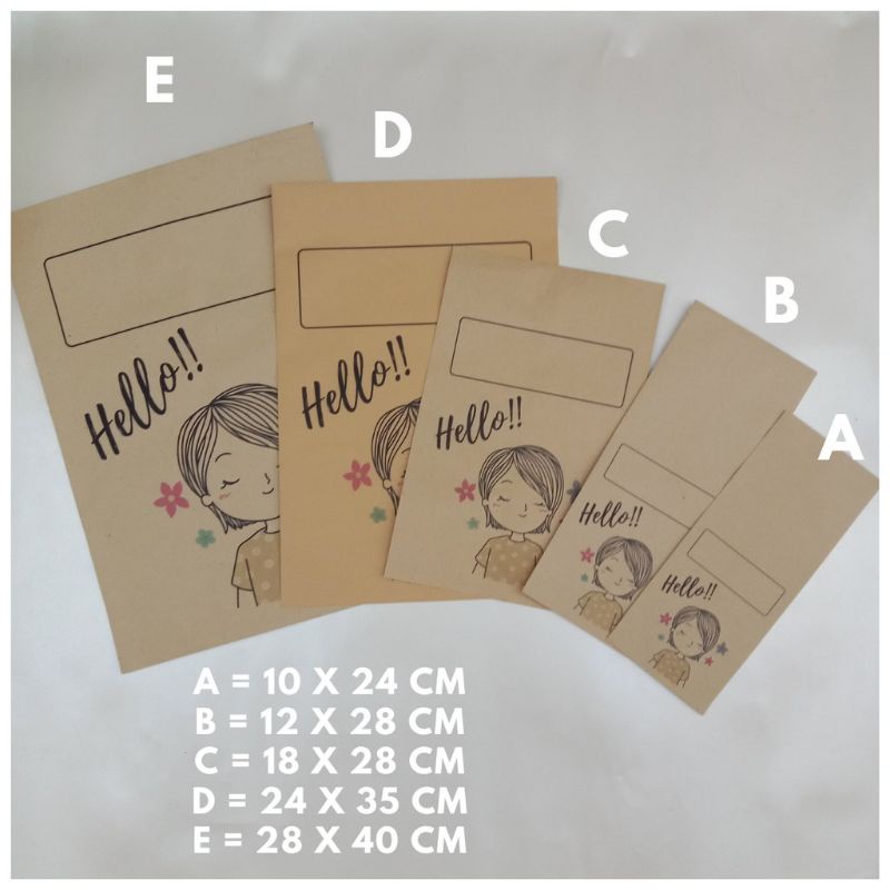 

AMPLOP PACKING OLSHOP AMPLOP BUNGKUS