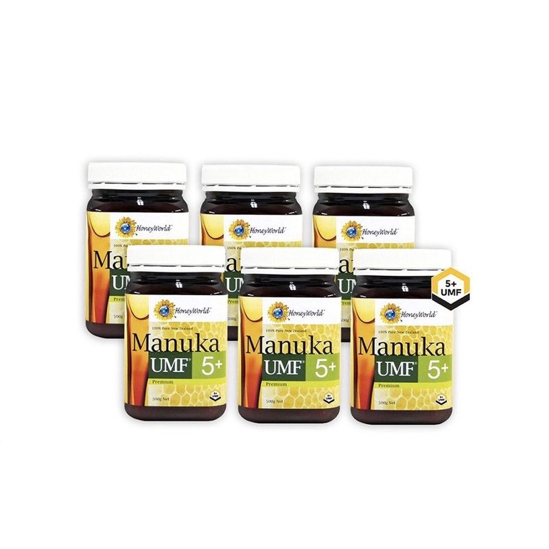 

(Bundle of 6) HoneyWorld® Manuka UMF 5+ 500g