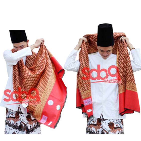 Sorban Kashmiri Premium - Sorban Panjang Kashmiri Shawl - Kefiyeh - Syal - Sorban Haji - Sorban kash