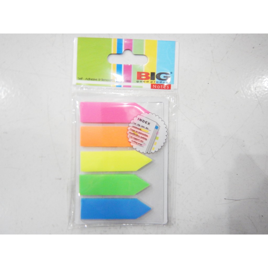 

PEMBATAS BUKU, STICKY NOTES, KERTAS MEMO, POS IT INDEX 5 WRN PANAH BIG