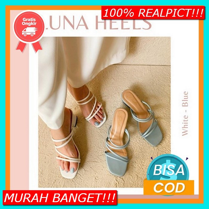 Sendal Heels Wanita Hak Tahu 3Cm Model Terbaru Hils Wanita Import Haihils Kondangan Sandal Jinjit  L