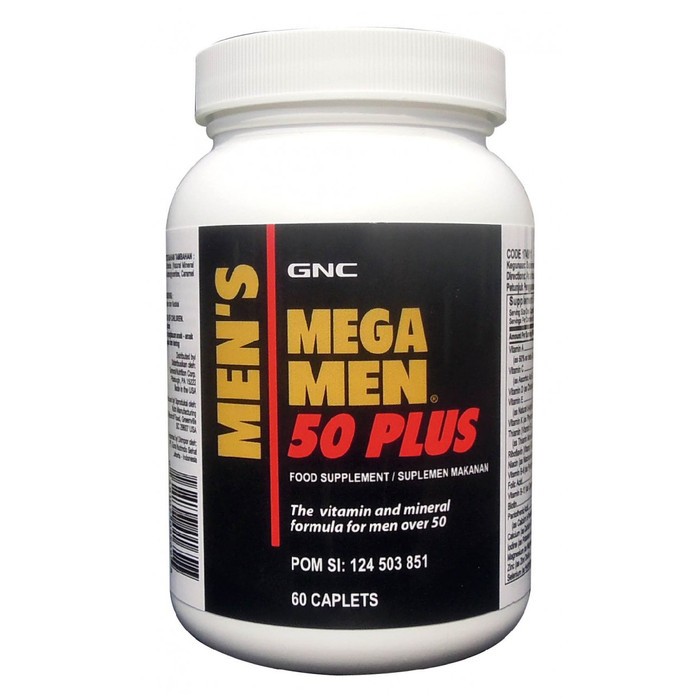 Gnc Mega Men 50 Plus - 60 Kaplet (174911)