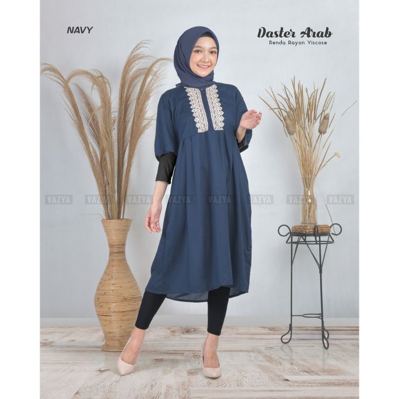 Daster Arab Renda Rayon Viscose
